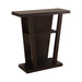 Evanna 2-shelf Console Table Cappuccino - Furniture Stars (Chicago, IL)