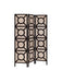 Vulcan 3-panel Geometric Folding Screen Tan and Cappuccino - Furniture Stars (Chicago, IL)