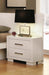 Jessica Nightstand Panels White (Set of 2) - Furniture Stars (Chicago, IL)