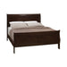 Louis Philippe Queen Panel Sleigh Bed Cappuccino - Furniture Stars (Chicago, IL)