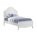 Dominique Full Panel Bed Cream White - Furniture Stars (Chicago, IL)