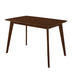 Kersey Dining Table with Angled Legs Chestnut - Furniture Stars (Chicago, IL)