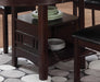 Lavon Dining Table with Storage Espresso - Furniture Stars (Chicago, IL)