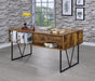 Analiese 4-drawer Writing Desk Antique Nutmeg - Furniture Stars (Chicago, IL)