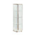 Traditional Glass Hexagon Curio Cabinet - Furniture Stars (Chicago, IL)
