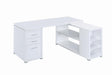 Yvette L-shape Office Desk - Furniture Stars (Chicago, IL)