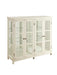 Sable 4-door Display Accent Cabinet White - Furniture Stars (Chicago, IL)