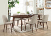 Malone Rectangular Dining Table Dark Walnut - Furniture Stars (Chicago, IL)