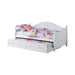 Julie Ann Twin Daybed with Trundle White - Furniture Stars (Chicago, IL)