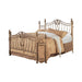 Sydney Eastern King Bed Antique Brushed Gold - Furniture Stars (Chicago, IL)