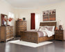 Elk Grove Queen Storage Bed Vintage Bourbon - Furniture Stars (Chicago, IL)