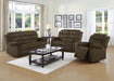 Rodman Pillow Top Arm Motion Loveseat Olive Brown - Furniture Stars (Chicago, IL)