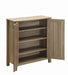 Marisa 4-shelf Shoe Cabinet Dark Taupe - Furniture Stars (Chicago, IL)