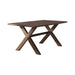 Alston X-shaped Dining Table Knotty Nutmeg - Furniture Stars (Chicago, IL)
