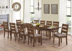Alston Ladder Back Dining Side Chairs Knotty Nutmeg and Grey (Set of 2) - Furniture Stars (Chicago, IL)