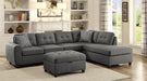 Stonenesse Tufted Sectional Grey - Furniture Stars (Chicago, IL)
