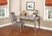 Bling Game Open Back Side Chairs Metallic (Set of 2) - Furniture Stars (Chicago, IL)