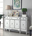 Aconitum 4-door Wine Cabinet Clear Mirror - Furniture Stars (Chicago, IL)