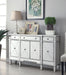 Aconitum 4-door Wine Cabinet Clear Mirror - Furniture Stars (Chicago, IL)