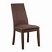 Spring Creek Upholstered Side Chairs Rich Cocoa Brown (Set of 2) - Furniture Stars (Chicago, IL)