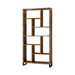 Delwin 10-shelf Bookcase Antique Nutmeg - Furniture Stars (Chicago, IL)