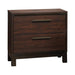 Edmonton 2-drawer Nightstand Rustic Tobacco - Furniture Stars (Chicago, IL)