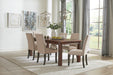 Coleman Rectangular Dining Table Rustic Golden Brown - Furniture Stars (Chicago, IL)