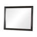 Barzini Rectangular Dresser Mirror Black - Furniture Stars (Chicago, IL)