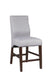 Mulberry Upholstered Counter Height Stools Grey and Cappuccino (Set of 2) - Furniture Stars (Chicago, IL)