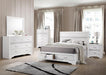 Miranda Eastern King 2-drawer Storage Bed White - Furniture Stars (Chicago, IL)