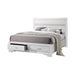 Miranda Eastern King 2-drawer Storage Bed White - Furniture Stars (Chicago, IL)