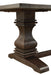 Parkins Double Pedestals Dining Table Rustic Espresso - Furniture Stars (Chicago, IL)