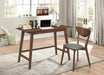 Karri 2-piece Writing Desk Set Walnut - Furniture Stars (Chicago, IL)