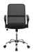 Gerta Office Chair with Mesh Backrest Black and Chrome - Furniture Stars (Chicago, IL)
