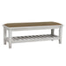 Franco Bench Brown and Antique White - Furniture Stars (Chicago, IL)