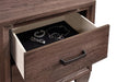Brandon 2-drawer Nightstand Medium Warm Brown - Furniture Stars (Chicago, IL)