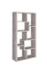 Theo 10-shelf Bookcase Grey Driftwood - Furniture Stars (Chicago, IL)