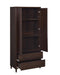 Wadeline 2-door Tall Accent Cabinet Rustic Tobacco - Furniture Stars (Chicago, IL)