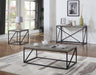 Birdie Rectangular Sofa Table Sonoma Grey - Furniture Stars (Chicago, IL)