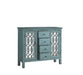 Rue 4-drawer Accent Cabinet Antique Blue - Furniture Stars (Chicago, IL)