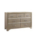 Beaumont 7-drawer Rectangular Dresser Champagne - Furniture Stars (Chicago, IL)
