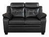 Finley Tufted Upholstered Loveseat Black - Furniture Stars (Chicago, IL)