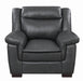 Arabella Pillow Top Upholstered Chair Grey - Furniture Stars (Chicago, IL)