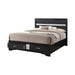 Miranda Eastern King 2-drawer Storage Bed Black - Furniture Stars (Chicago, IL)