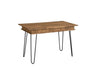 Sheeran Writing Desk with 4 Hidden Storages Rustic Amber - Furniture Stars (Chicago, IL)