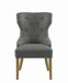 Baney Tufted Upholstered Dining Chair Grey - Furniture Stars (Chicago, IL)