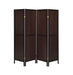 Deepika 4-panel Folding Screen Tobacco and Cappuccino - Furniture Stars (Chicago, IL)