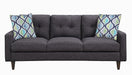 Watsonville Tufted Back Sofa Grey - Furniture Stars (Chicago, IL)