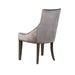 Phelps Upholstered Demi Wing Chairs Grey (Set of 2) - Furniture Stars (Chicago, IL)