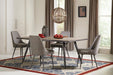 Alan Upholstered Dining Chairs Grey (Set of 2) - Furniture Stars (Chicago, IL)